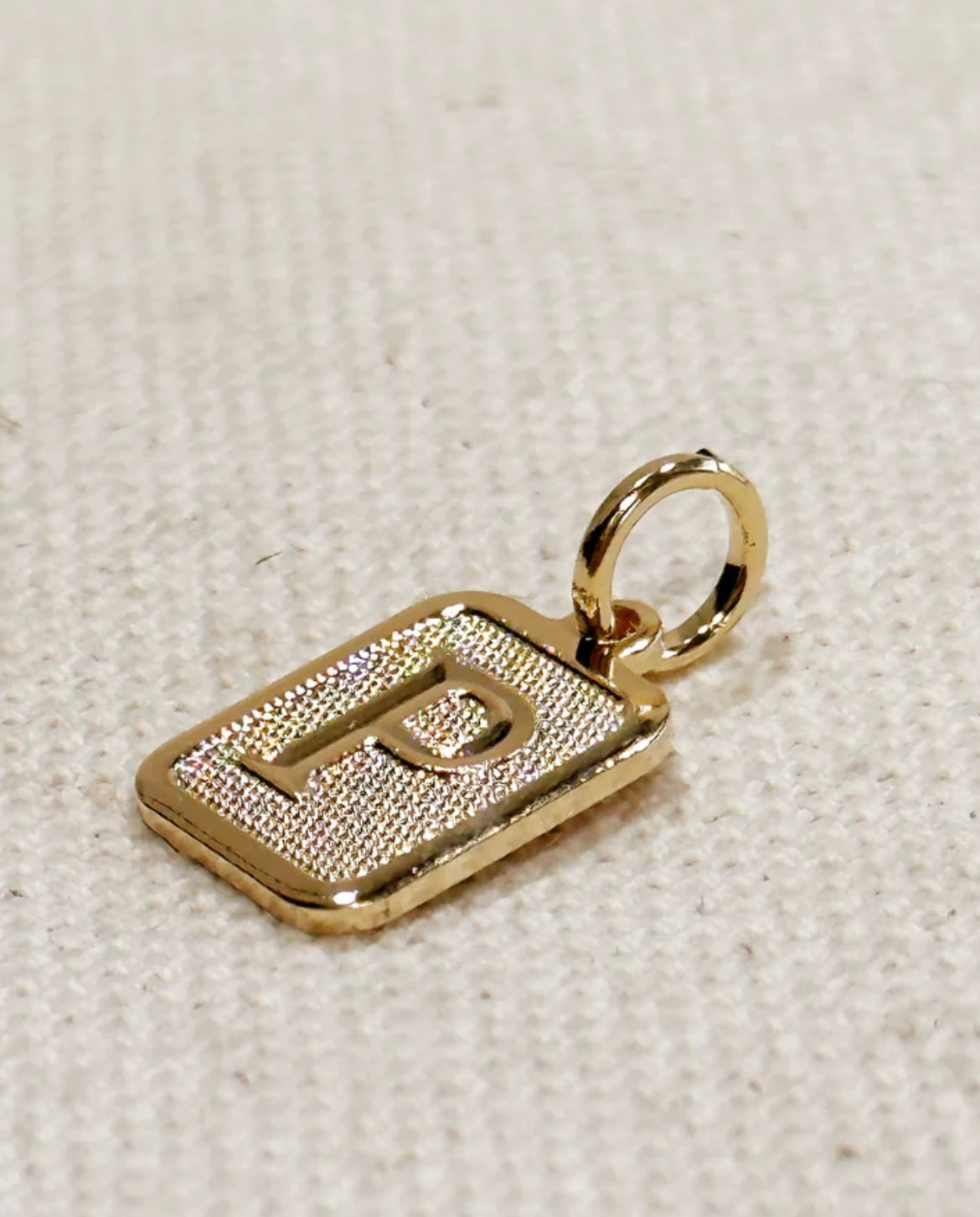 18k Gold-filled initial pendant PREORDER