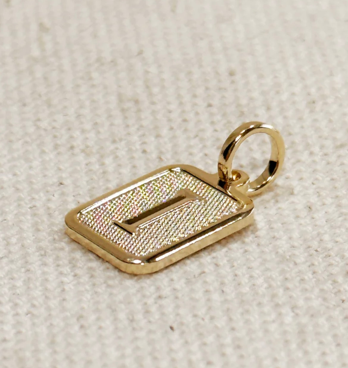 18k Gold-filled initial pendant PREORDER