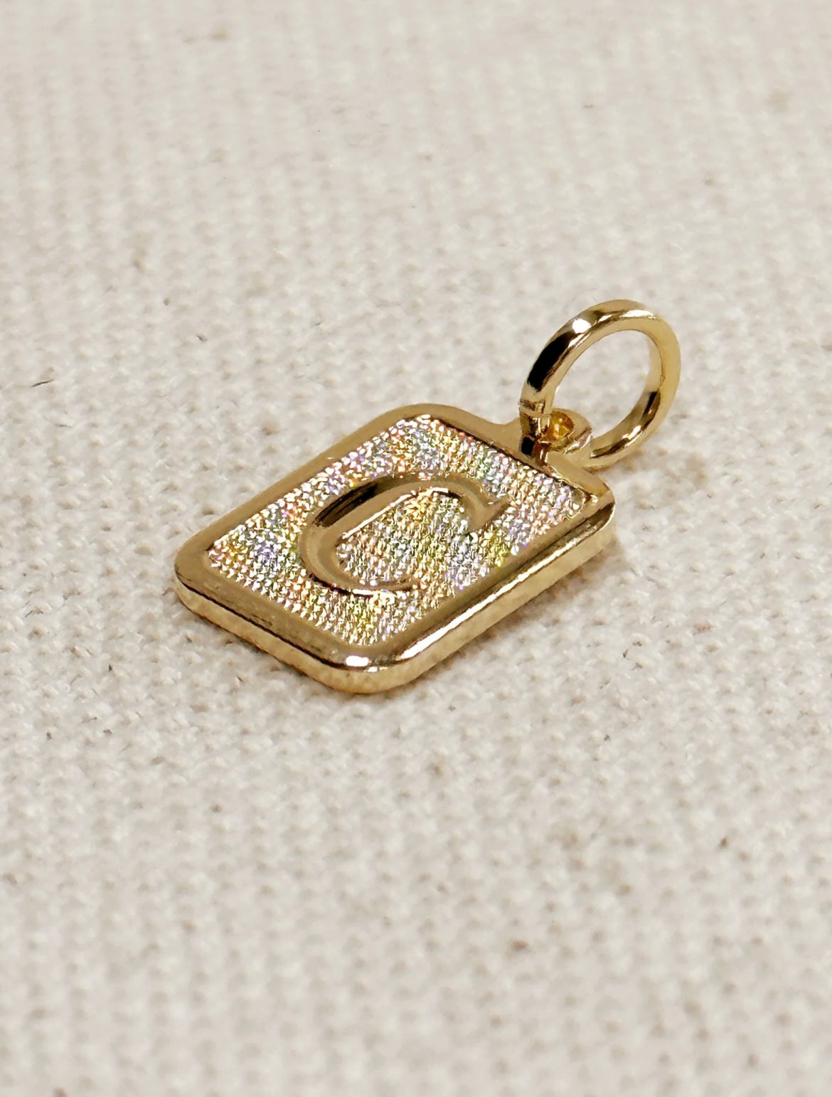 18k Gold-filled initial pendant PREORDER