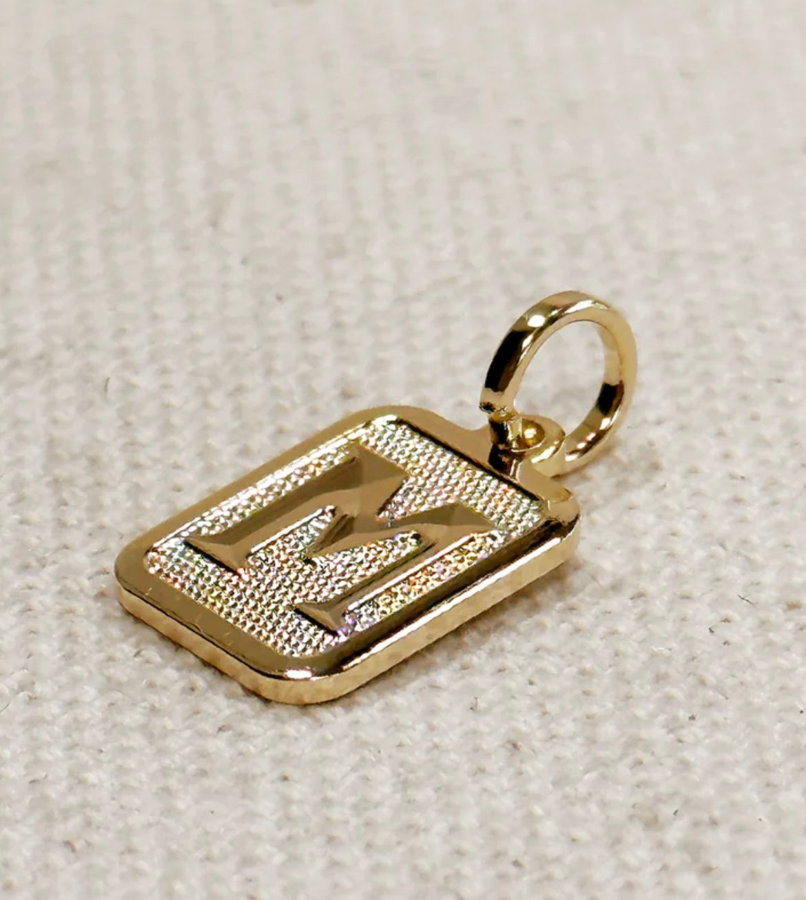 18k Gold-filled initial pendant PREORDER