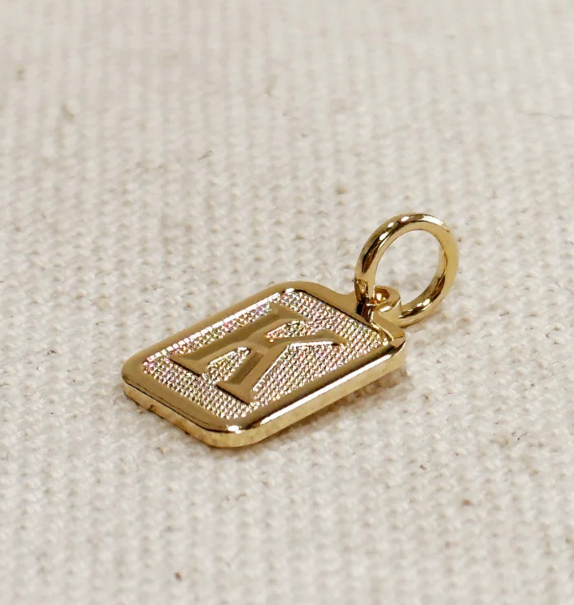 18k Gold-filled initial pendant PREORDER