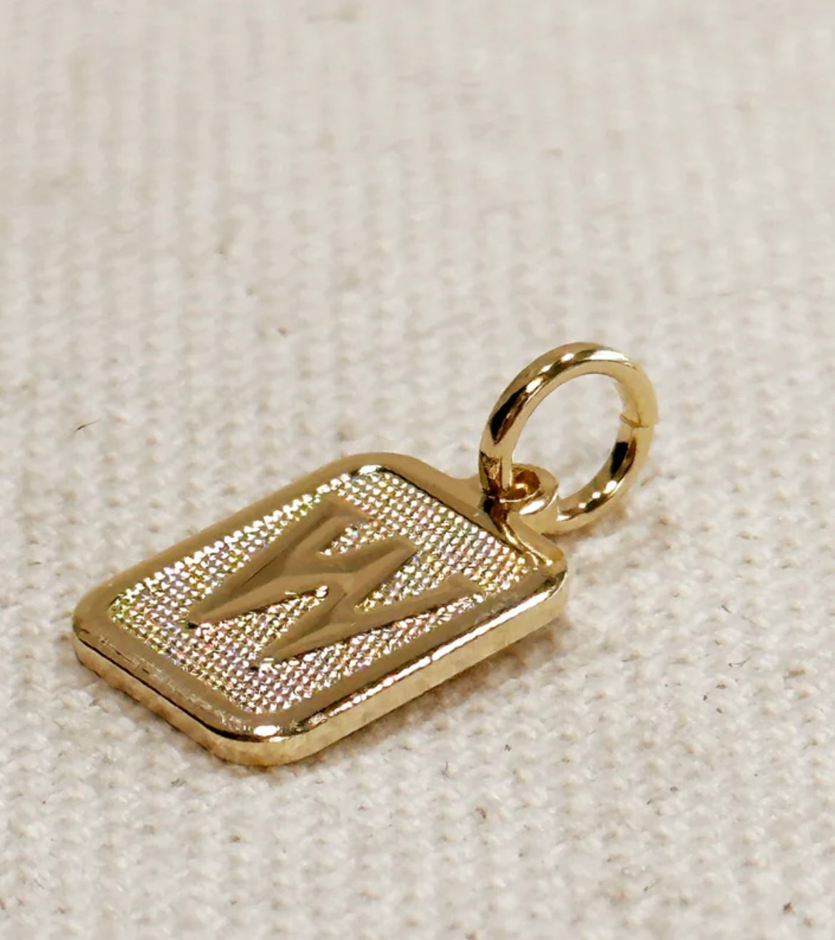 18k Gold-filled initial pendant PREORDER