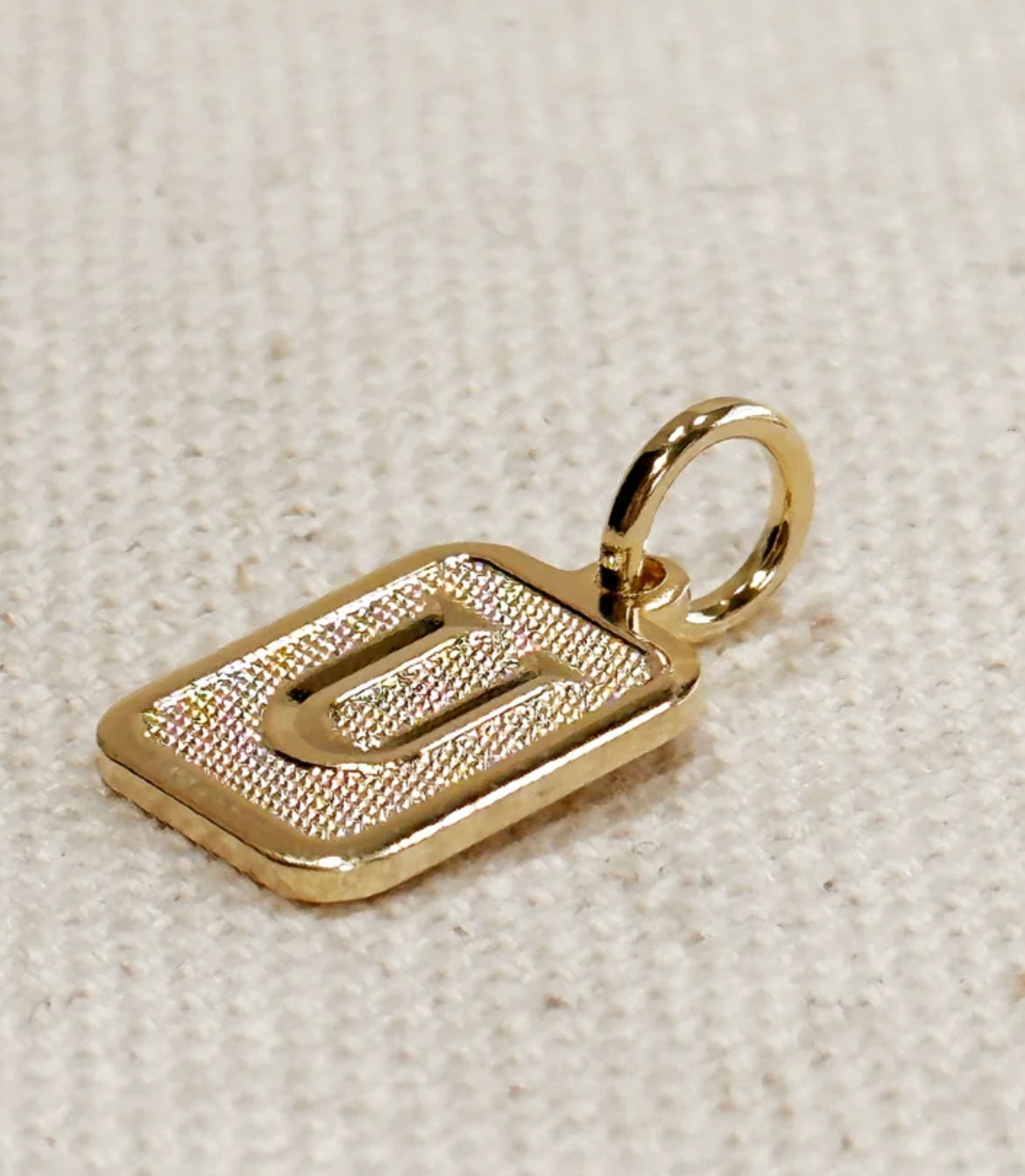 18k Gold-filled initial pendant PREORDER