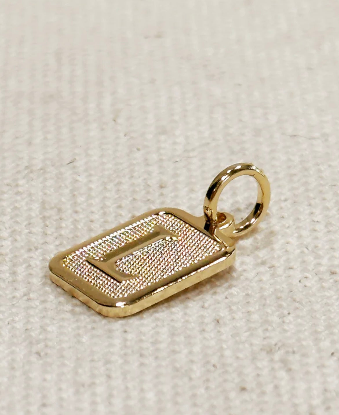 18k Gold-filled initial pendant PREORDER