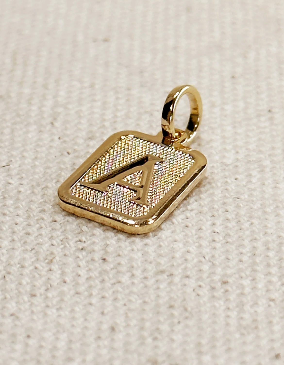 18k Gold-filled initial pendant PREORDER