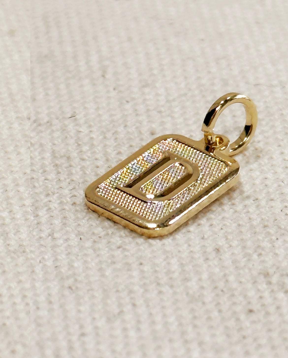 18k Gold-filled initial pendant PREORDER