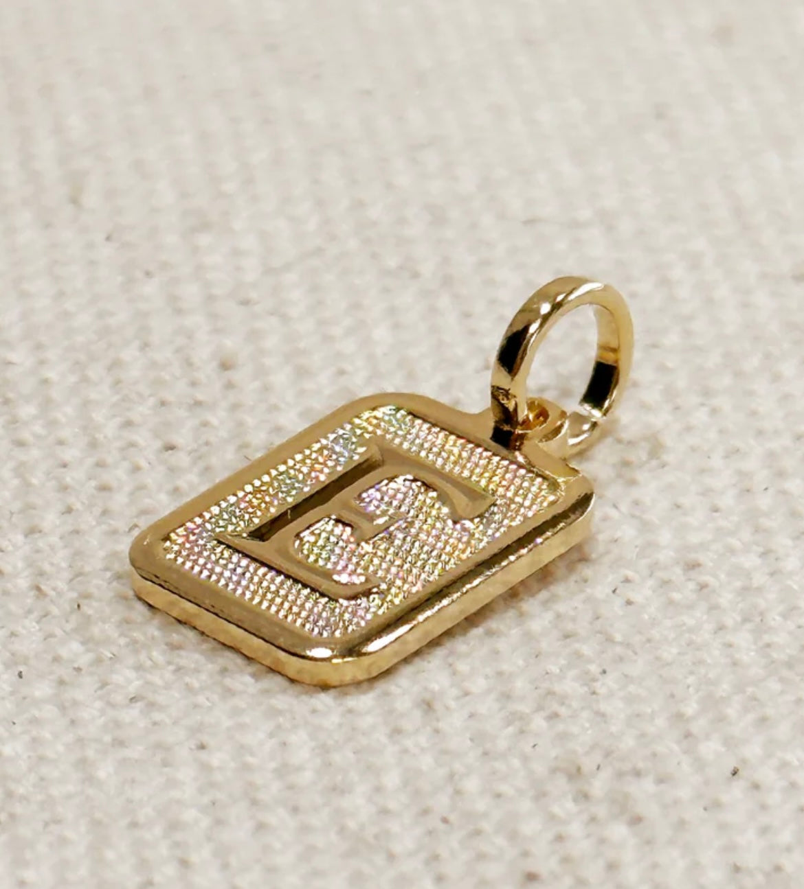 18k Gold-filled initial pendant PREORDER