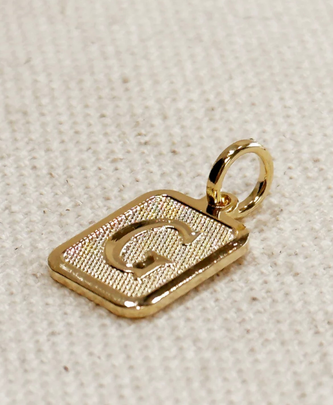 18k Gold-filled initial pendant PREORDER