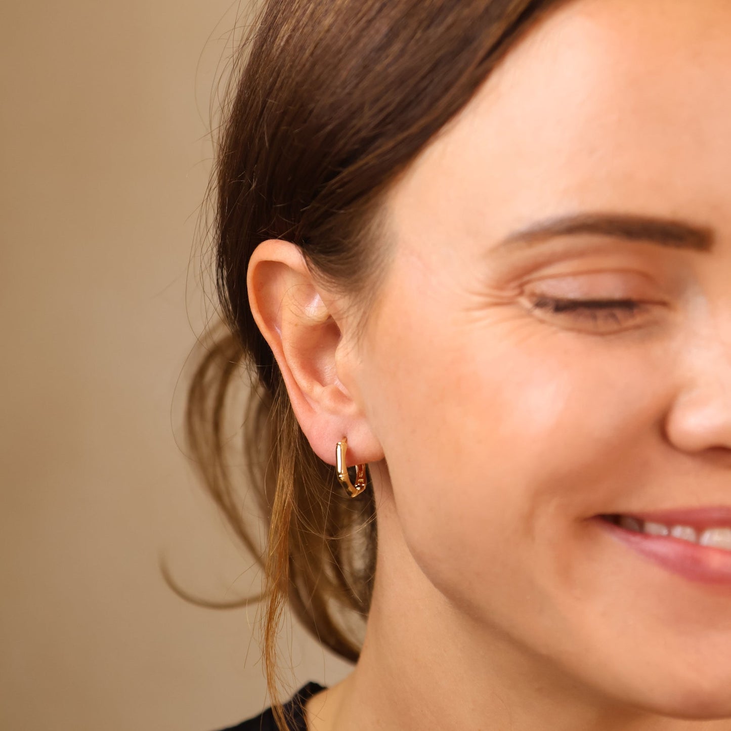 CORRINA- Bamboo Clicker Earrings