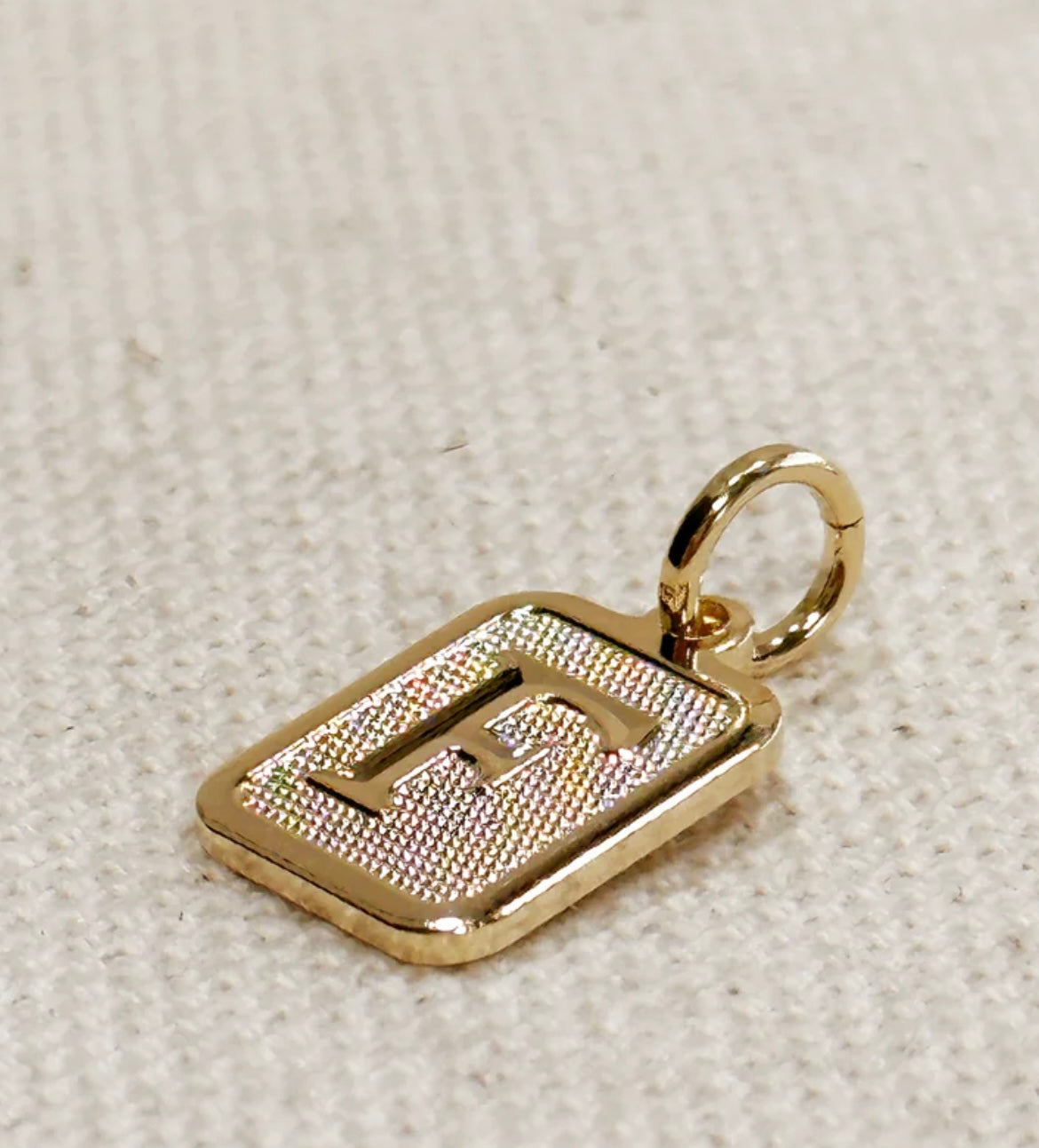 18k Gold-filled initial pendant PREORDER