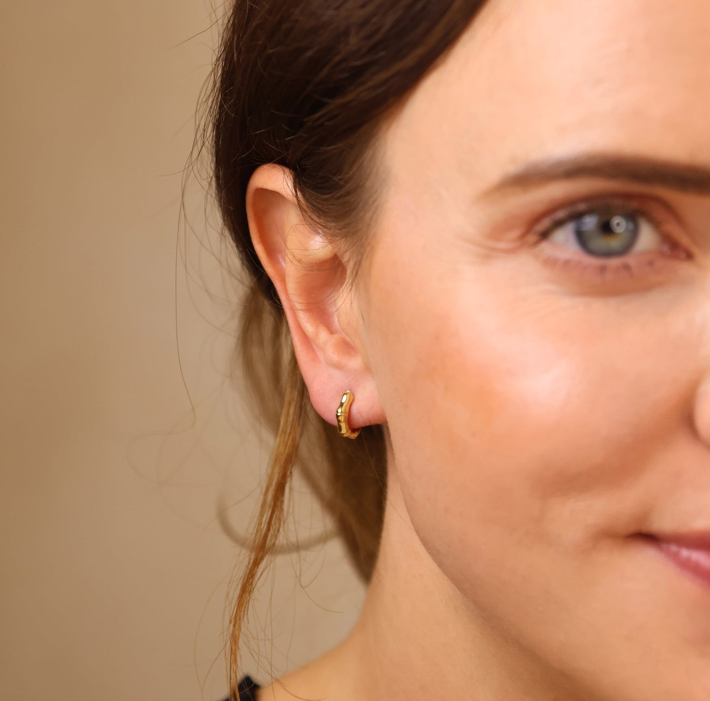 CORRINA- Bamboo Clicker Earrings