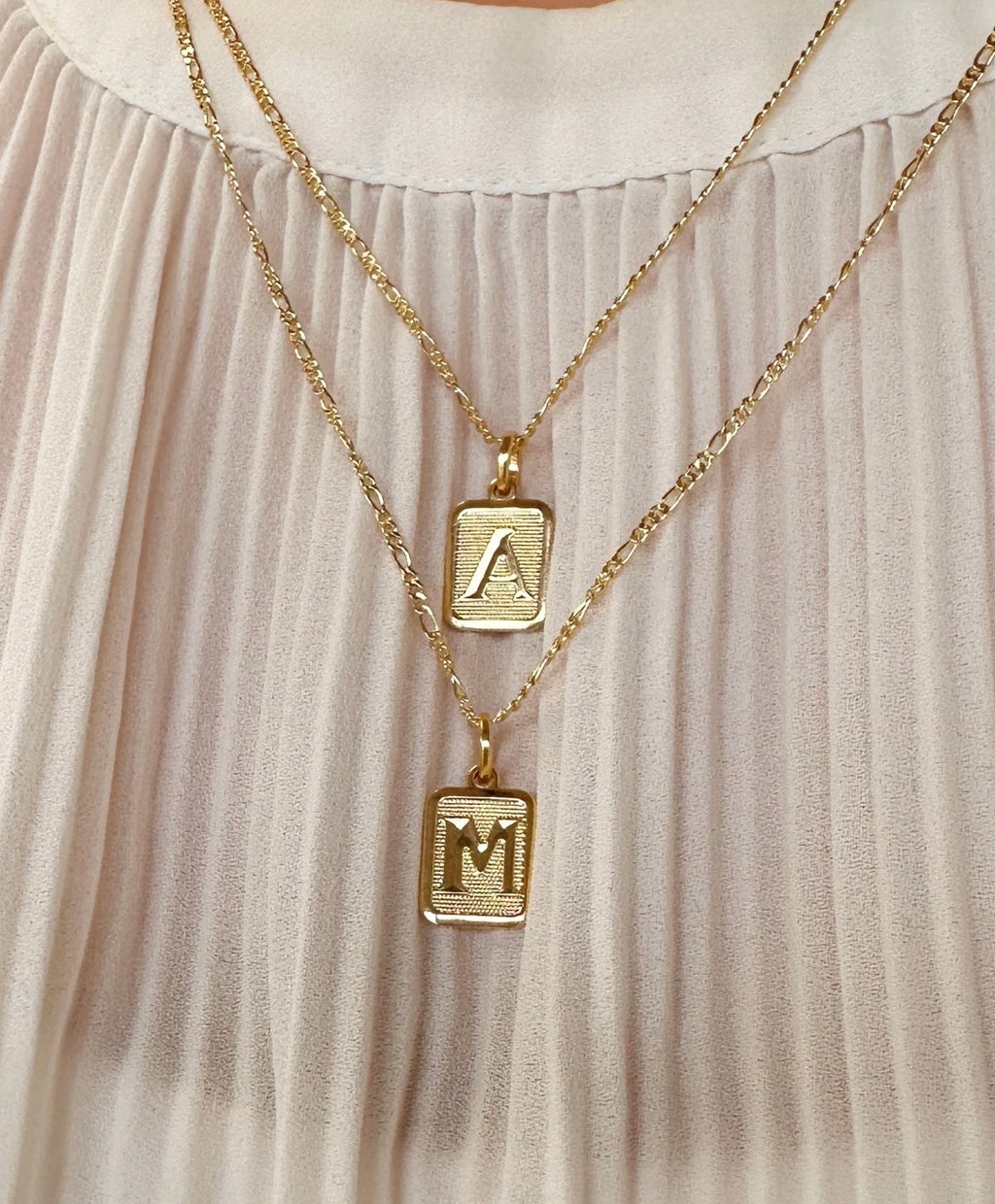 HOLLY- 18k Gold Filled Thin Figaro Chain