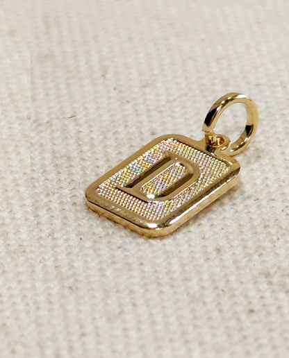 18k Gold-filled initial pendant PREORDER
