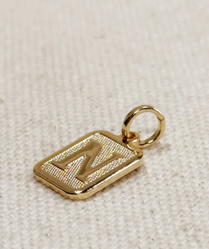 18k Gold-filled initial pendant PREORDER