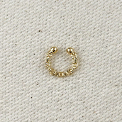 Cali- Chain ear cuff