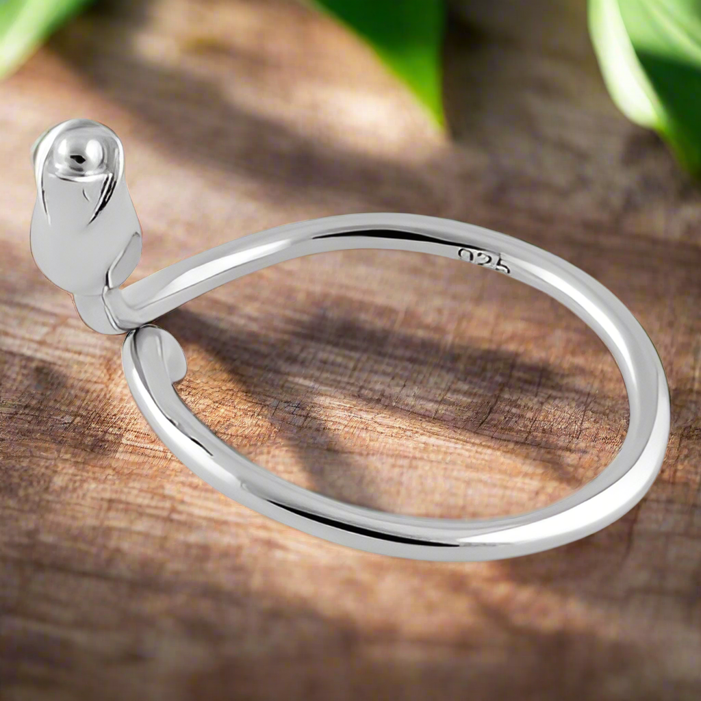 Lorraine- Sterling Silver Rose Ring PREORDER