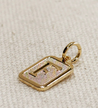 18k Gold-filled initial pendant PREORDER