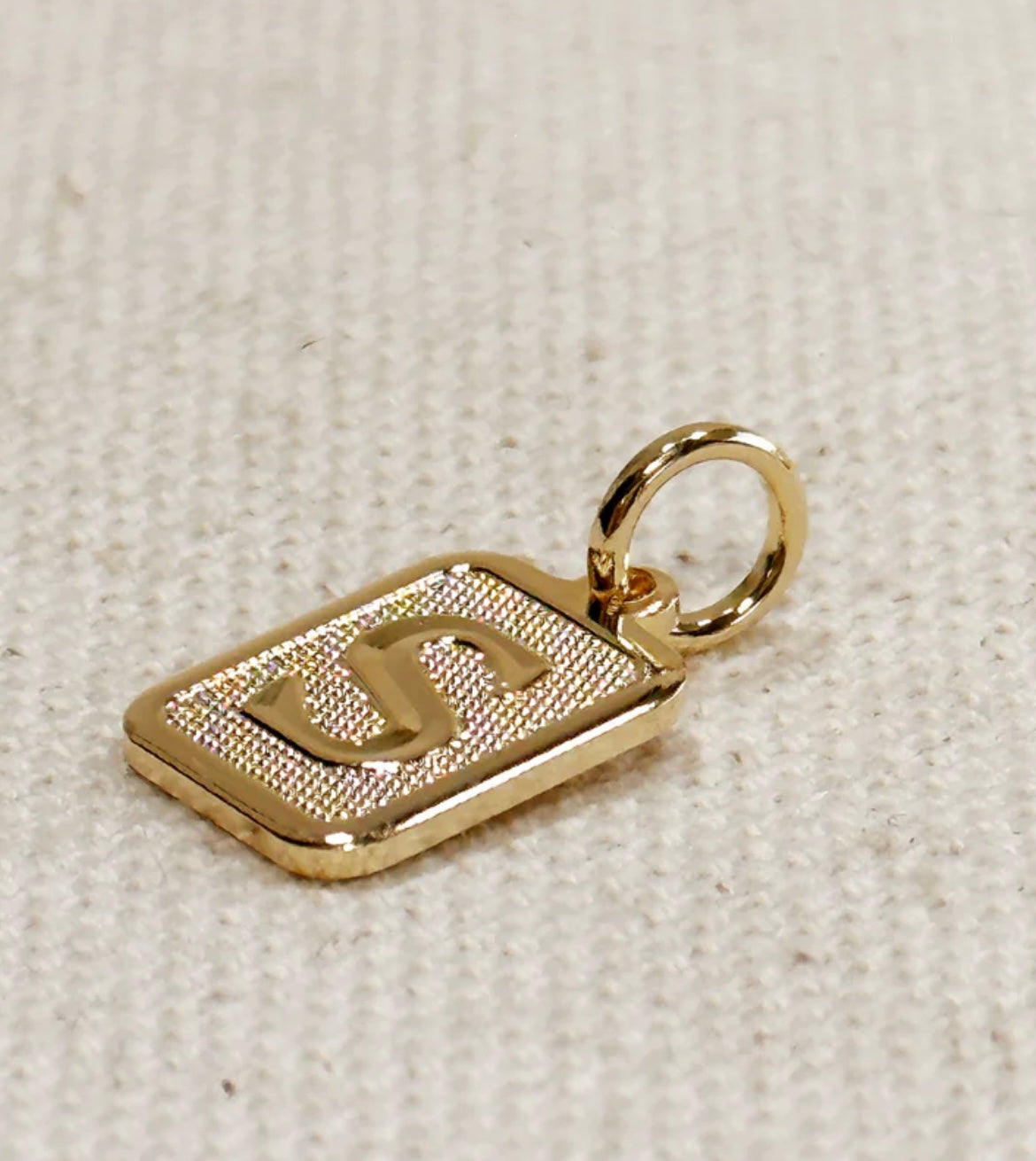 18k Gold-filled initial pendant PREORDER