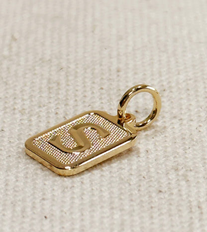 18k Gold-filled initial pendant PREORDER