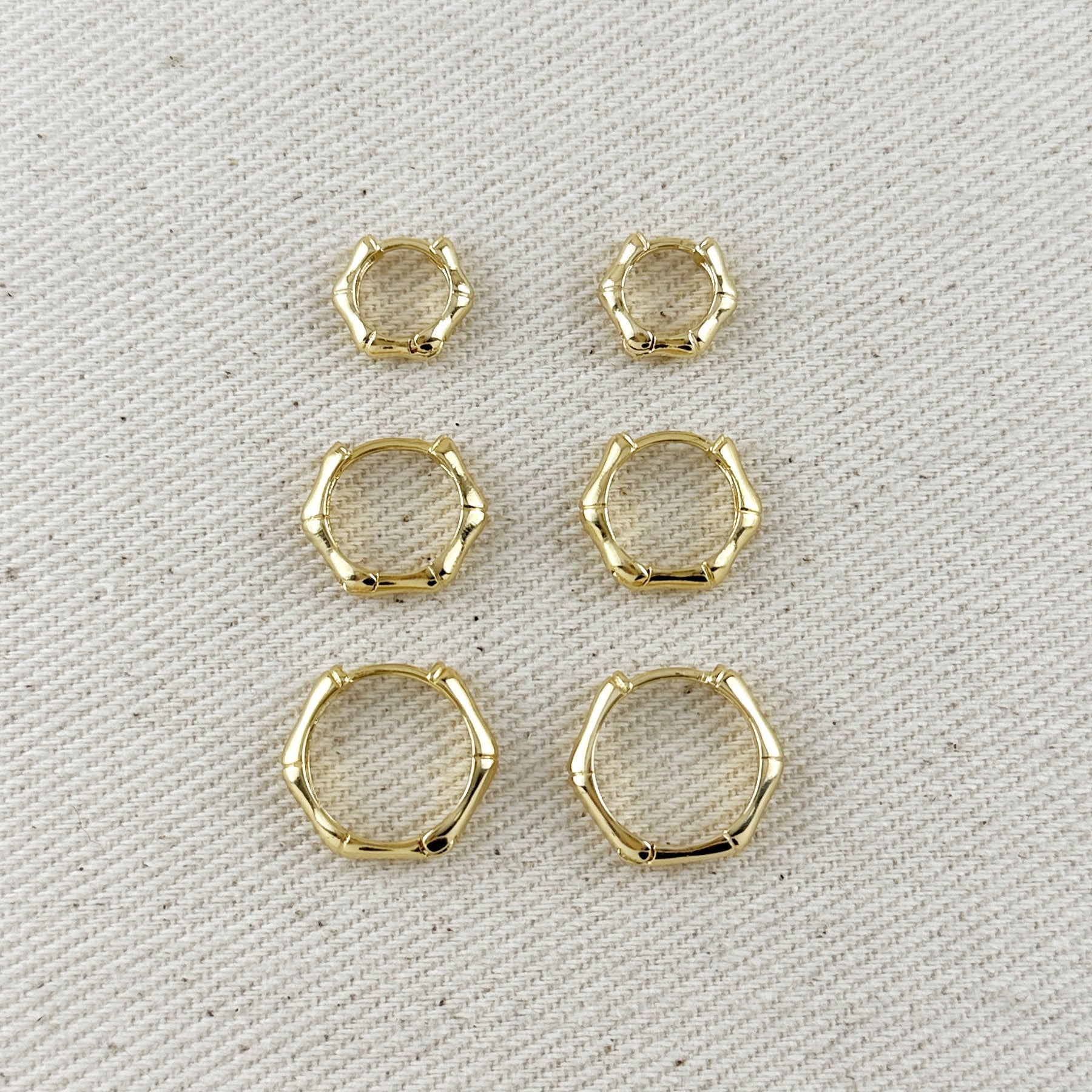 CORRINA- Bamboo Clicker Earrings