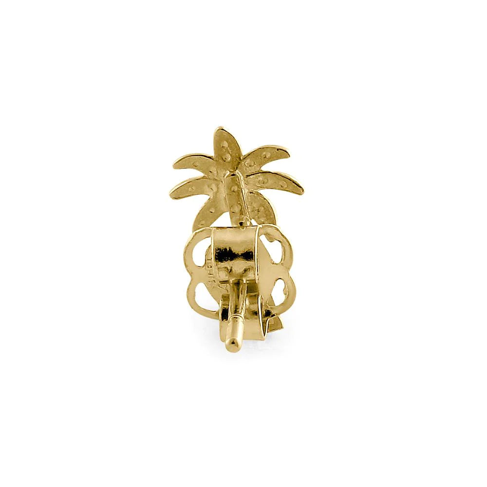 Kalea- 14k Gold Palm Tree Earrings