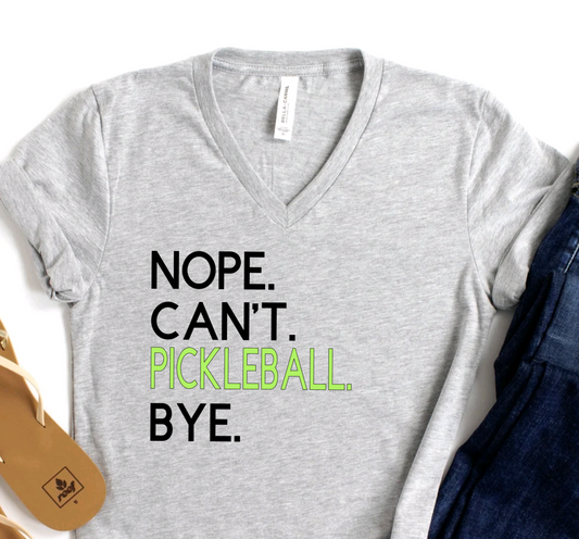 Pickleball Bye Shirt